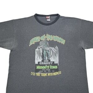 VINTAGE TNT TRAU & LOEVNER CURSE OF THE MUMMY LON CHANEY SHIRT - XL